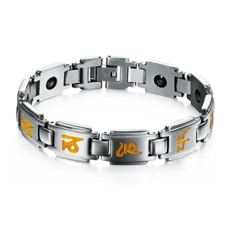 6pcs Sliver Stainless Steel Lover's Bracelets With Magnetic Energy Women Fashion Jewelry Bangles Best Gift Wristbands with Box
6pcs Sliver Stainless Steel Lover's Bracelets With Magnetic Energy Women Fashion Jewelry Bangles Best Gift Wristbands with Box