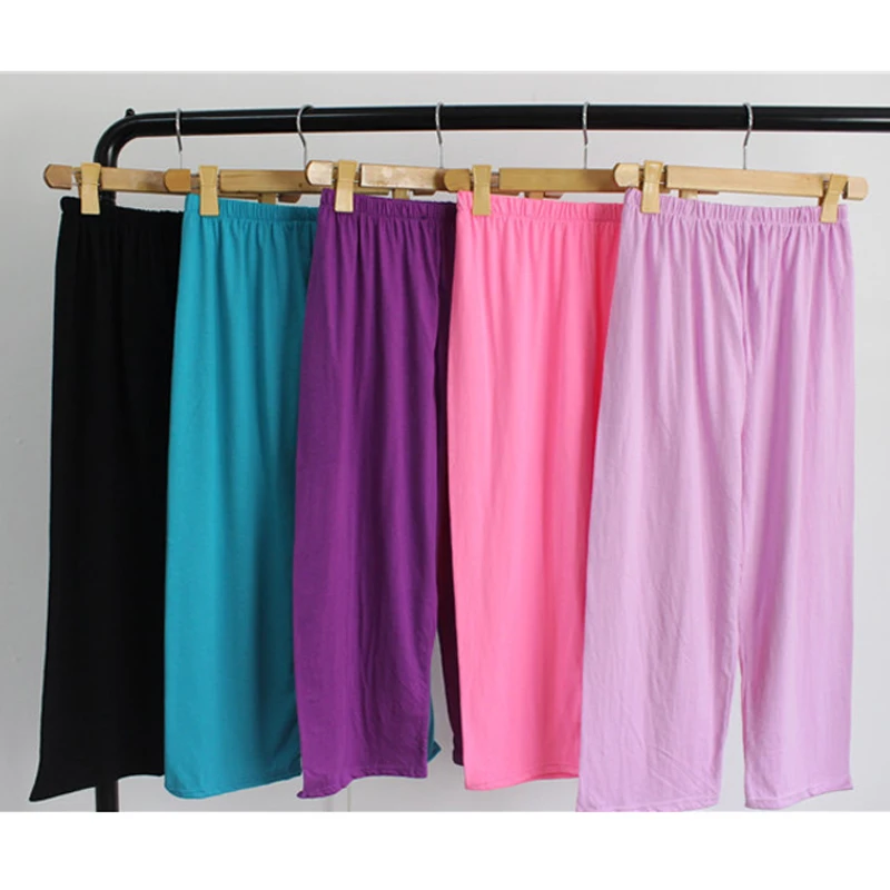 Women Sleep Bottoms Casual Comfortable Cotton Sleeping Pyjamas Femme Underwear Female Homewear Elastic Calf Length Lounge Pants
Women Sleep Bottoms Casual Comfortable Cotton Sleeping Pyjamas Femme Underwear Female Homewear Elastic Calf Length Lounge Pants