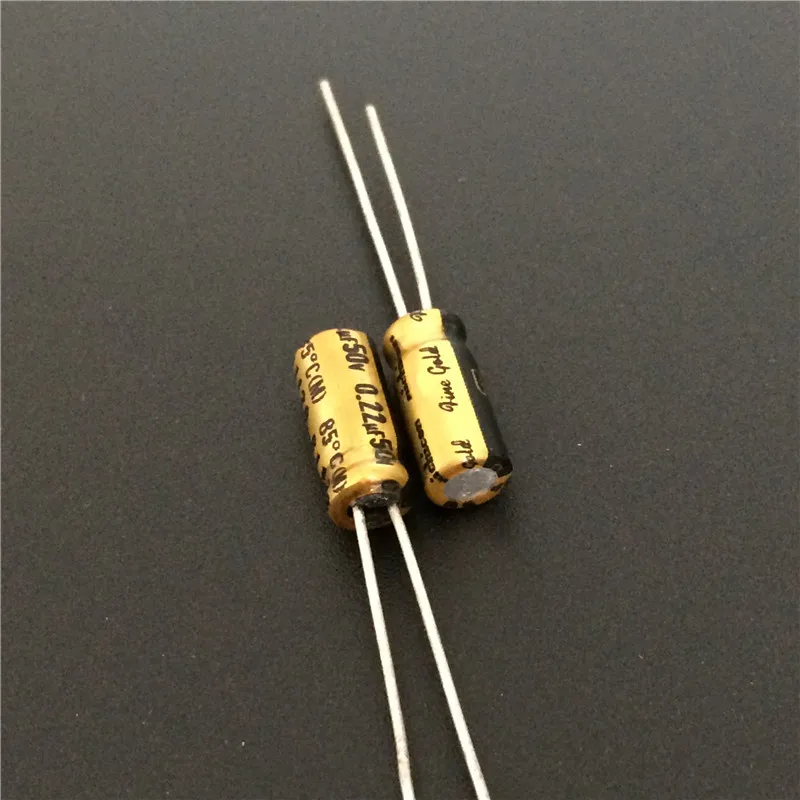 50 шт. 0 22 мкФ 50V NICHICON FG (тонкое золото) 5x11 мм 50V0.22uF аудио конденсатор высшего