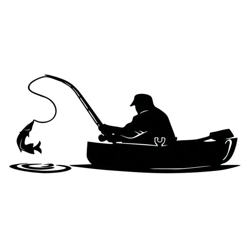 Motorcycle sticker Fashion Fisherman Fishing On Board Car Sticker Covering The Body Of Interesting Vinyl Decals Black/Sliver
Motorcycle sticker Fashion Fisherman Fishing On Board Car Sticker Covering The Body Of Interesting Vinyl Decals Black/Sliver