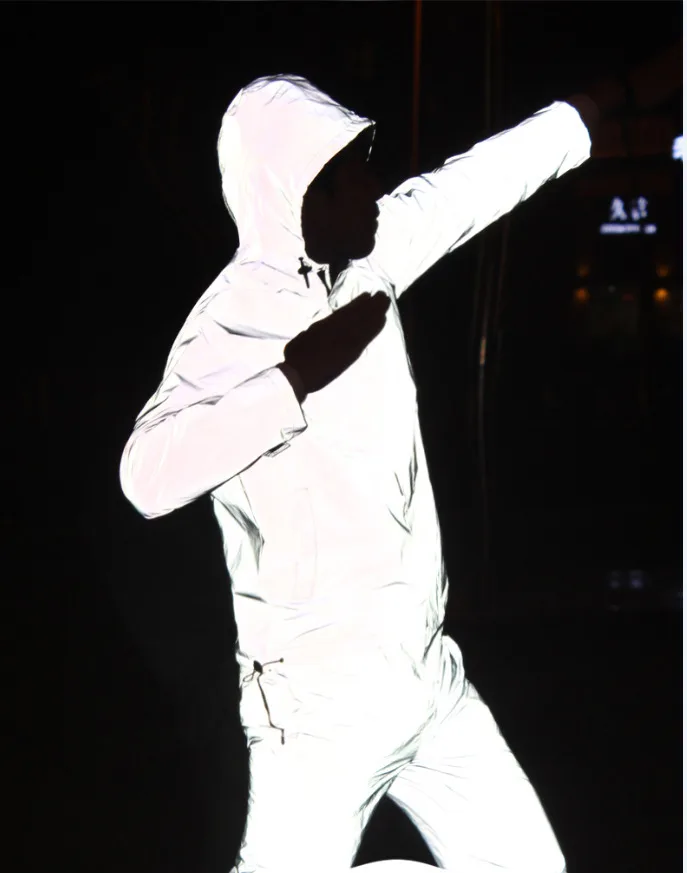 Wholesale Fluorescent coat Men Jacket Spring Autumn Reflective 3m Jacket movement Hip Hop Waterproof Windbreaker Men Coat
Wholesale Fluorescent coat Men Jacket Spring Autumn Reflective 3m Jacket movement Hip Hop Waterproof Windbreaker Men Coat