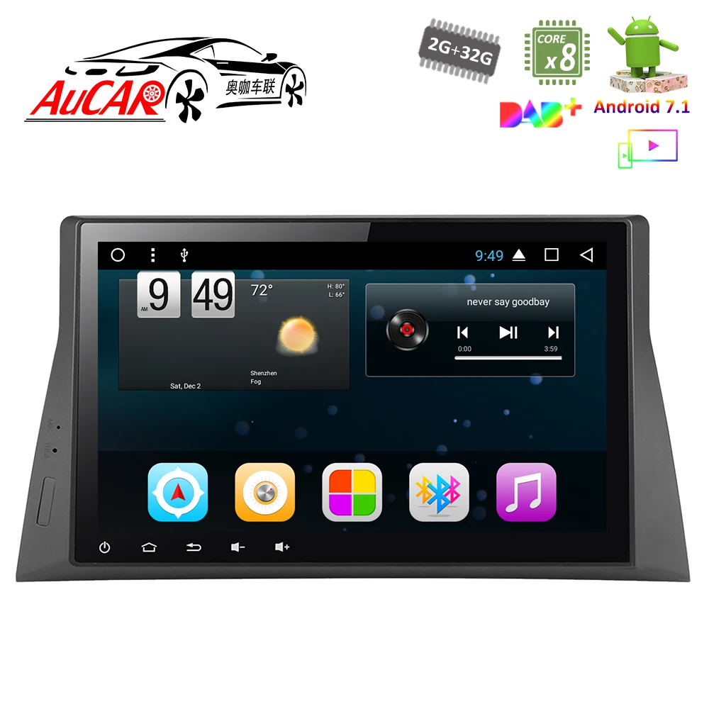 Автомобильный DVD плеер на Android 7 1 10 дюйма система GPS навигации для Honda Accord 8 2008 2013