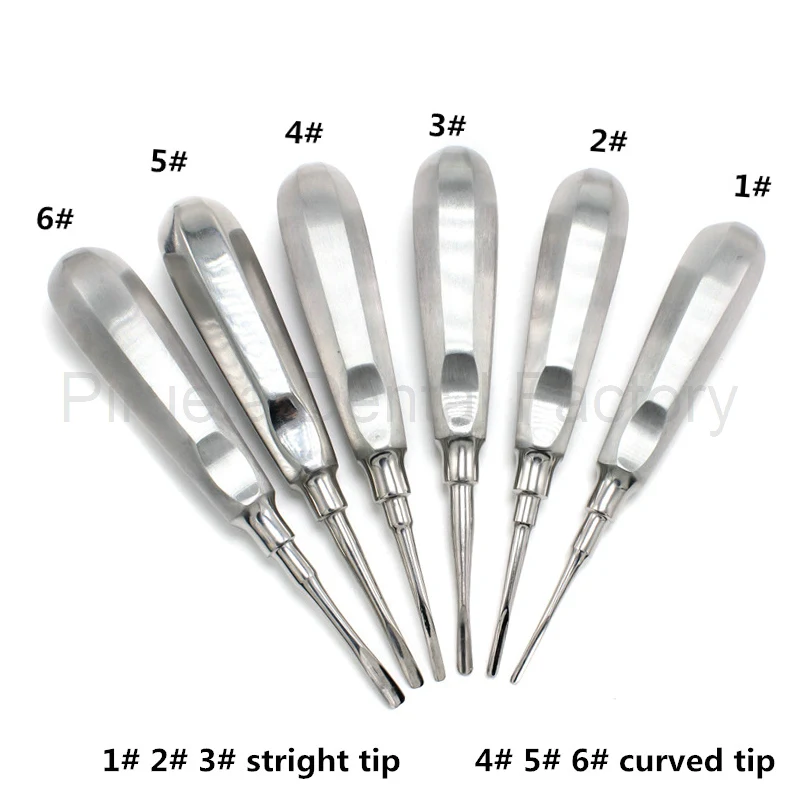 1Pcs Dental elevator Stainless Steel Tooth Elevator Dentist Tools Straight Curved Root Elevator Dental Lab Materials
1Pcs Dental elevator Stainless Steel Tooth Elevator Dentist Tools Straight Curved Root Elevator Dental Lab Materials
