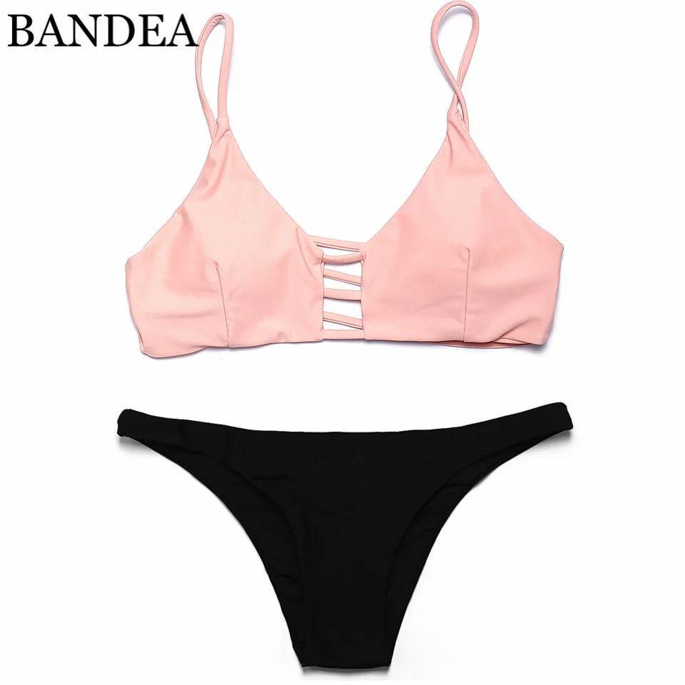 BANDEA бикини женские купальники сексуальные с низкой талией|biquini top|biquini upbiquini sexy |