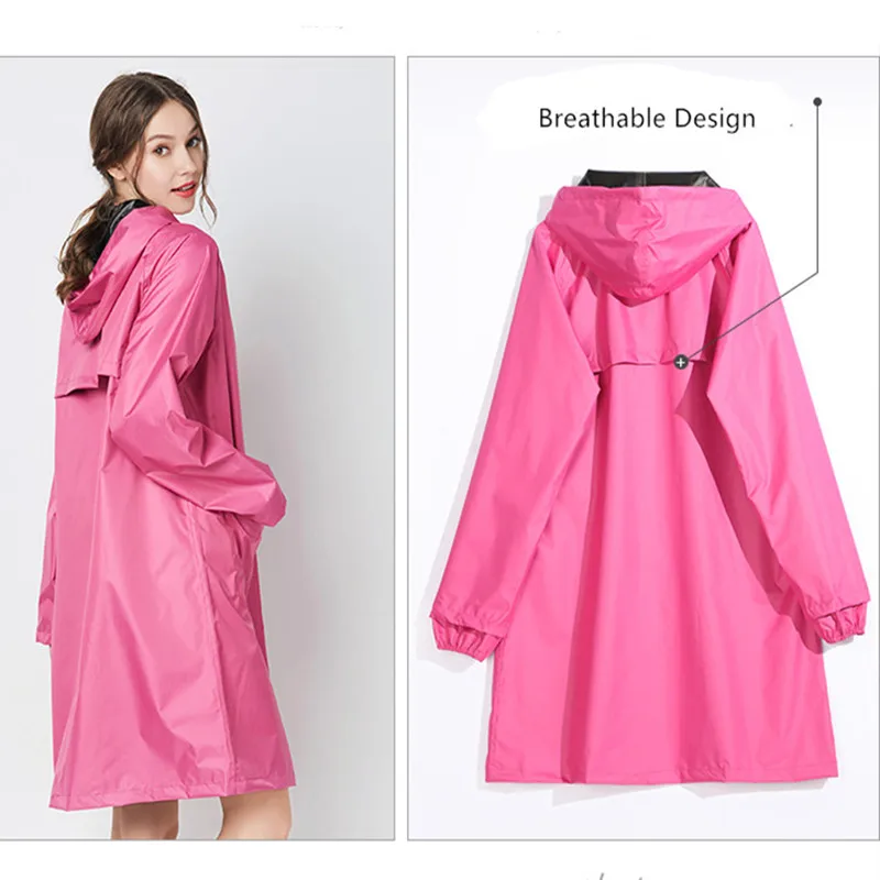 Raincoat Women Men Ladies Rain Coat Breathable Ladies Long Raincoats Portable Water-Repellent Rain Coat Jacket
Raincoat Women Men Ladies Rain Coat Breathable Ladies Long Raincoats Portable Water-Repellent Rain Coat Jacket