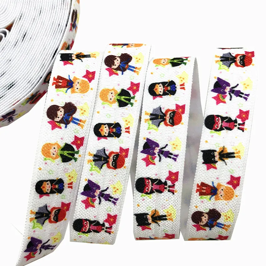 Halloween party 16mm Bat ribbon printed Fold over elastic FOE Webbing DIY handmade materials decoration accessory 5/8'' 10 yard
Halloween party 16mm Bat ribbon printed Fold over elastic FOE Webbing DIY handmade materials decoration accessory 5/8'' 10 yard