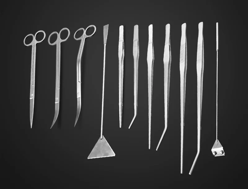 Пинцет из нержавеющей стали для очистки аквариума 27 см 38 48 см|algae remove|tweezer 48cmaquarium