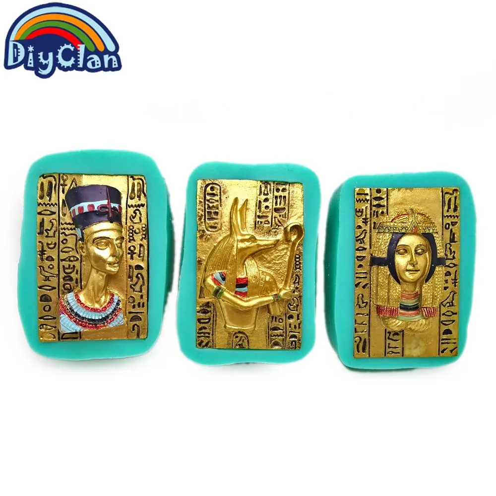 Egyptian pharaoh Cleopatra Anubis silicone Molds for baking Ancient Egypt fondant chocolate cake decoration mould resin form
Egyptian pharaoh Cleopatra Anubis silicone Molds for baking Ancient Egypt fondant chocolate cake decoration mould resin form