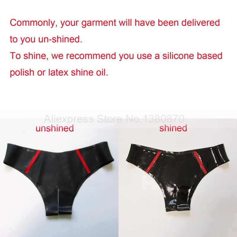 Sexy Latex Women Shorts Briefs Rubber Panties with Crotch Opened S-LPW008
Sexy Latex Women Shorts Briefs Rubber Panties with Crotch Opened S-LPW008