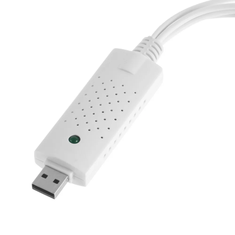 Новинка 2017 Карта видеозахвата USB 2 0 с бесплатным приводом адаптер аудио ТВ DVD VHS AV