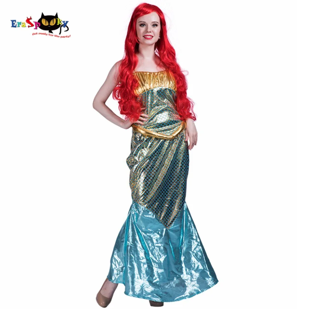 Women Sexy Mermaid Tail Costume Dress Christmas Cosplay Party Dance Dress Outfit for Girl Adult Lady Halloween Costumes
Women Sexy Mermaid Tail Costume Dress Christmas Cosplay Party Dance Dress Outfit for Girl Adult Lady Halloween Costumes