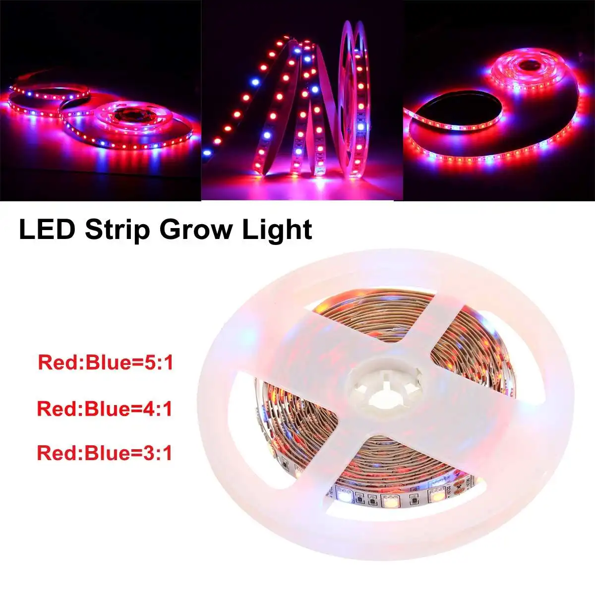 Smuxi 5M Waterproof LED Strip Grow Plant Light For Vegetable Flower Grow Light Full Spectrum Phyto Growth Lamps For Greenhous
Smuxi 5M Waterproof LED Strip Grow Plant Light For Vegetable Flower Grow Light Full Spectrum Phyto Growth Lamps For Greenhous