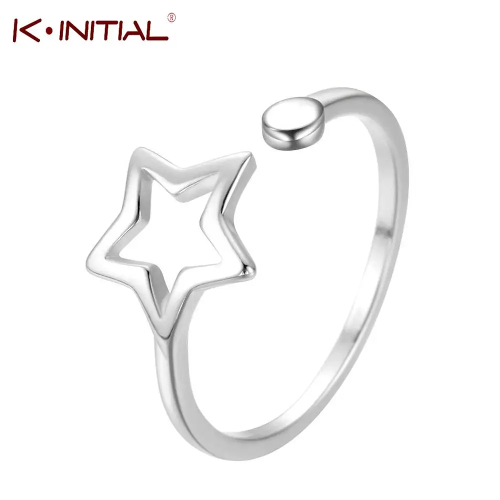 Kinitial Fashion Hollow Star Adjustable Rings For Women Wedding Finger Gift Silver Color Star Round Rings For Party Jewelry
Kinitial Fashion Hollow Star Adjustable Rings For Women Wedding Finger Gift Silver Color Star Round Rings For Party Jewelry