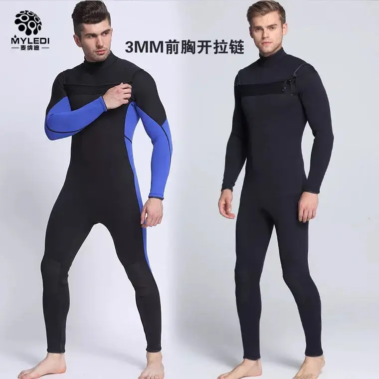 3mm spot new chain front zipper diving suit surf suit men chloroprene rubber snorkeling suit
3mm spot new chain front zipper diving suit surf suit men chloroprene rubber snorkeling suit