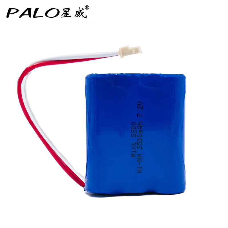 Ni-MH 7.2V 2500mAh Environmentally Friendly Robotcleaner Rechargeable Battery Pack for iRobot 380 mint5200 5200c 380t etc.
Ni-MH 7.2V 2500mAh Environmentally Friendly Robotcleaner Rechargeable Battery Pack for iRobot 380 mint5200 5200c 380t etc.