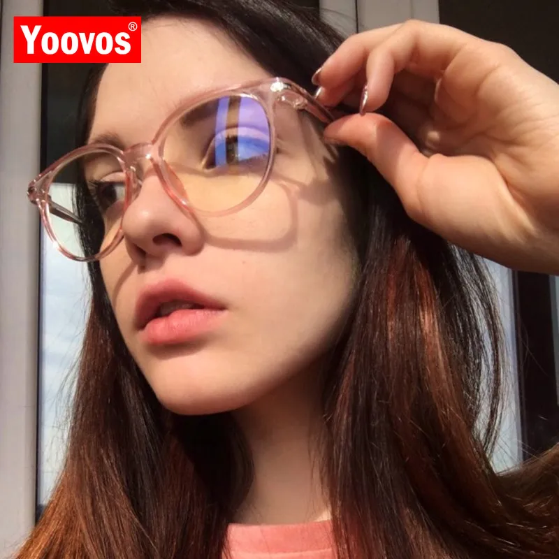 Yoovos 2023 Vintage Women Glasses Frame Anti Blue Light Eyeglasses Retro Round Clear Lens Glasses Optical Spectacle Frame UV400
Yoovos 2023 Vintage Women Glasses Frame Anti Blue Light Eyeglasses Retro Round Clear Lens Glasses Optical Spectacle Frame UV400