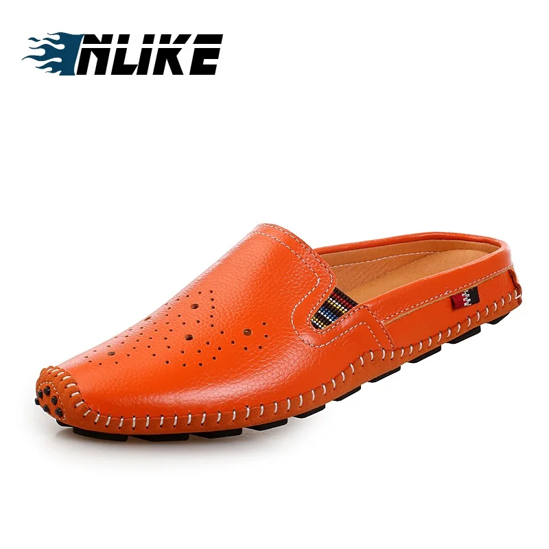 Genuine Leather Slippers Men Shoes Sandals for Men Loafers Designer Brogue Fashion Beach Shoes
Genuine Leather Slippers Men Shoes Sandals for Men Loafers Designer Brogue Fashion Beach Shoes