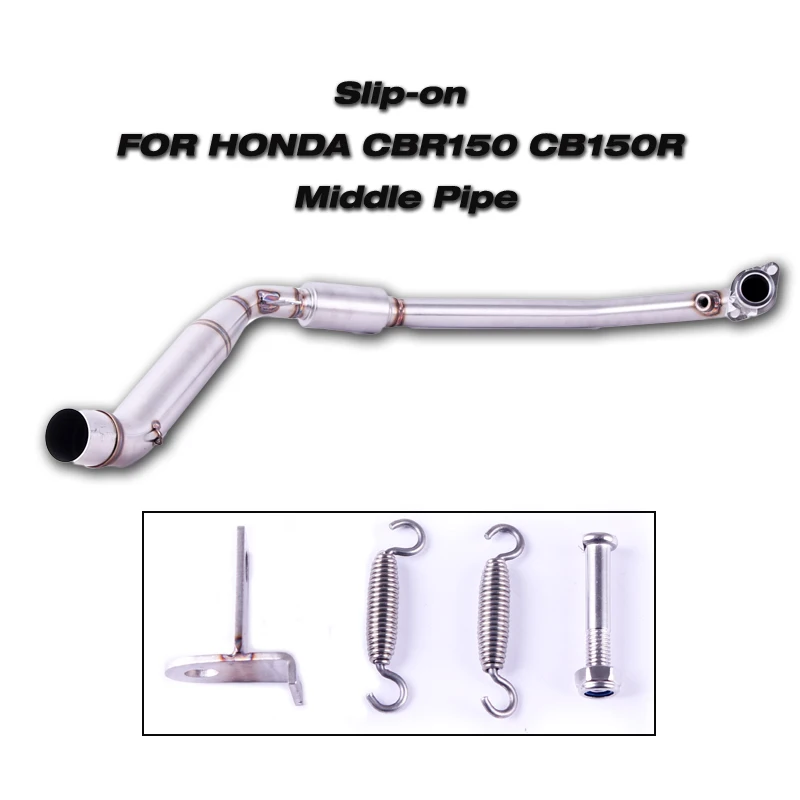 Motorcycle Full System Exhaust Escape Muffler Contact Link Middle Pipe Connector slip-on Full System for Honda CBR150 CB150R
Motorcycle Full System Exhaust Escape Muffler Contact Link Middle Pipe Connector slip-on Full System for Honda CBR150 CB150R