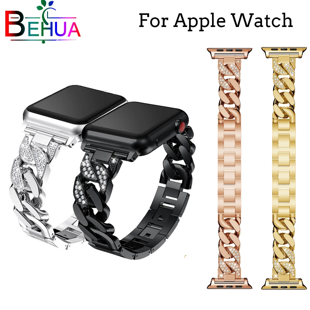 Ремешок для часов Apple smart watch 38 мм 42 браслет из нержавеющей стали iWatch 4/3/2/1