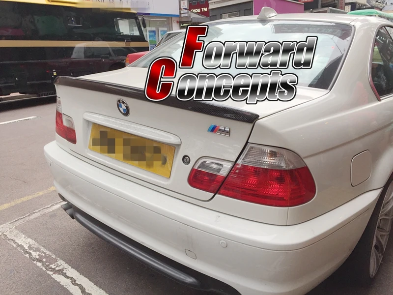 Спойлер для заднего крыла багажника из углеродного волокна 99 05 3 SERIES E46 COUPE 318Ci 320Ci