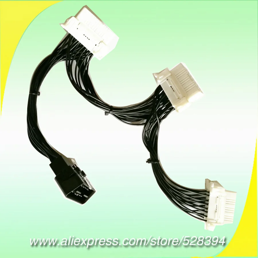 15% Off 2016 Wholesale Universal OBDII OBD-II OBD 2 OBD2 Splitter Extension Y cable Male To 3 Female 16 Pin Diagnostic Connector
15% Off 2016 Wholesale Universal OBDII OBD-II OBD 2 OBD2 Splitter Extension Y cable Male To 3 Female 16 Pin Diagnostic Connector