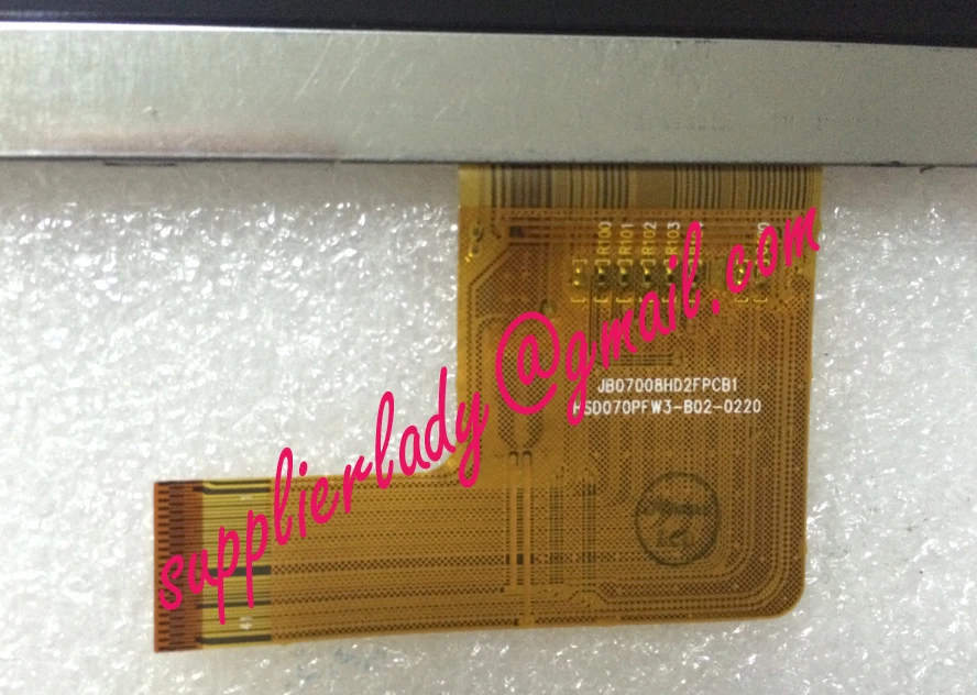 Original and New 7inch 41pin LCD screen JB07008HD2FPCB1 HSD070PFW3-B02-0220 for tablet pc free shipping
Original and New 7inch 41pin LCD screen JB07008HD2FPCB1 HSD070PFW3-B02-0220 for tablet pc free shipping