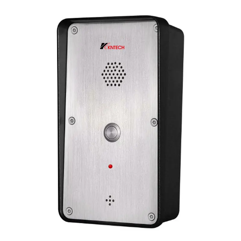 IP домофон с одной клавишей Dial up алюминиевый водонепроницаемый Handfree Интерком