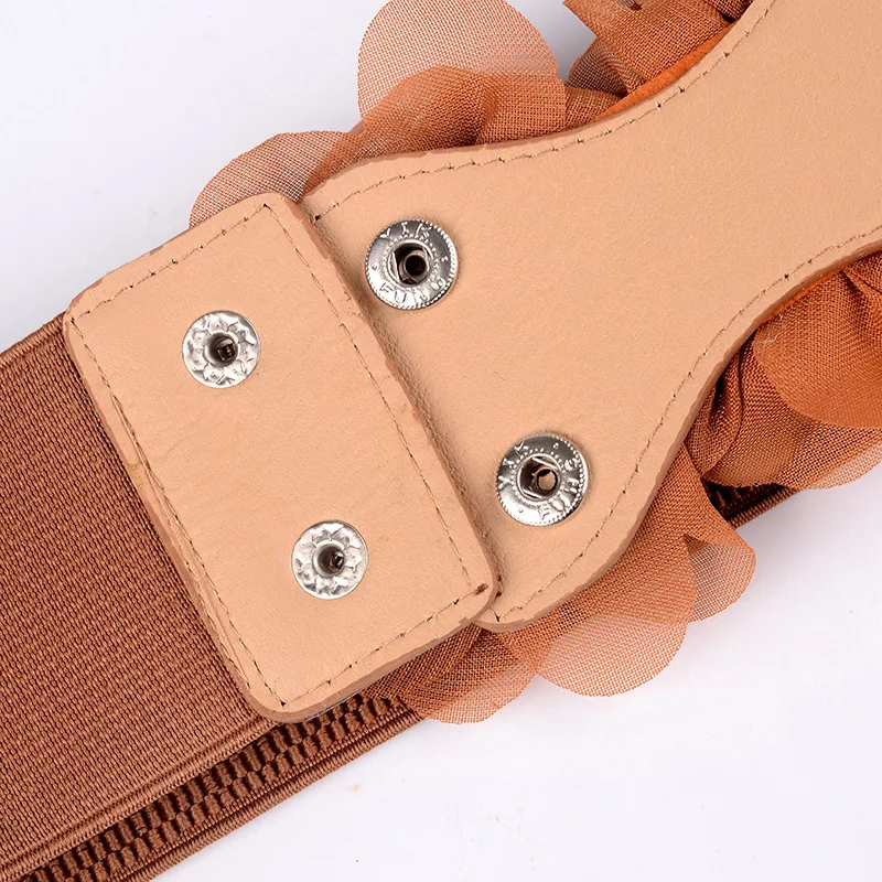 Gours Dress Cummerbunds for Women PU Leather Waist Belts Wide Elastic Girdle Strap Fashion Double Flowers New Arrival PDL050
Gours Dress Cummerbunds for Women PU Leather Waist Belts Wide Elastic Girdle Strap Fashion Double Flowers New Arrival PDL050