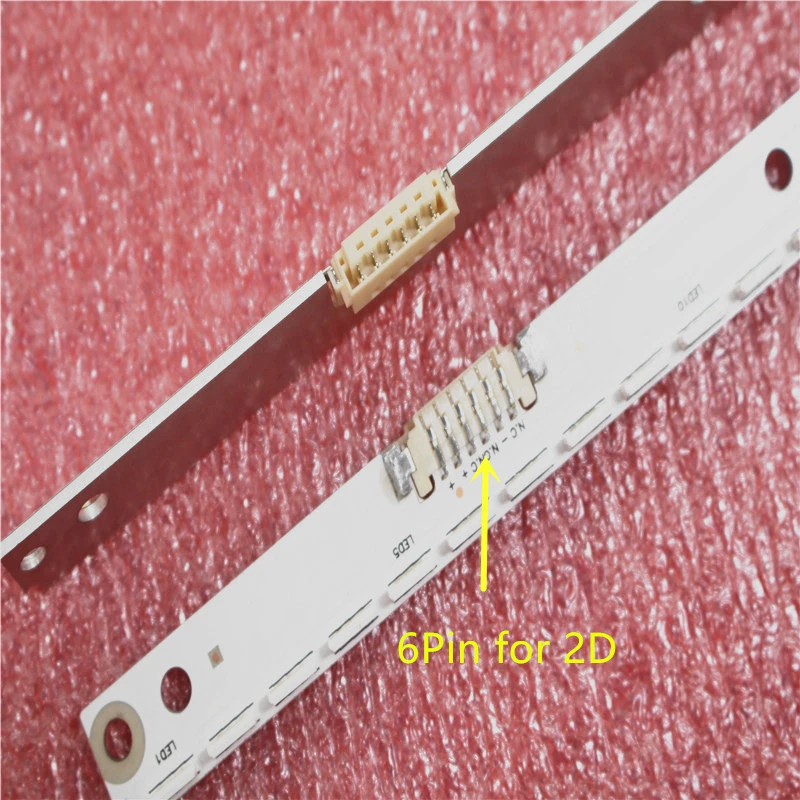2D New LED Strip 40" For Samsung SLED 2012SVS40 7032NNB LEFT56/RIGHT56 2D 500mm 56 LEDs
2D New LED Strip 40" For Samsung SLED 2012SVS40 7032NNB LEFT56/RIGHT56 2D 500mm 56 LEDs