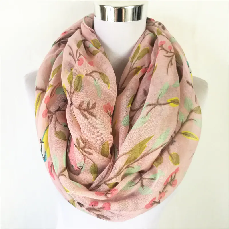 Hot Warm Women loop scarf Flower Ring Scarf Female floral Print Chevron Infinity Scarves animal bird circle scarf Shawl Wrap
Hot Warm Women loop scarf Flower Ring Scarf Female floral Print Chevron Infinity Scarves animal bird circle scarf Shawl Wrap