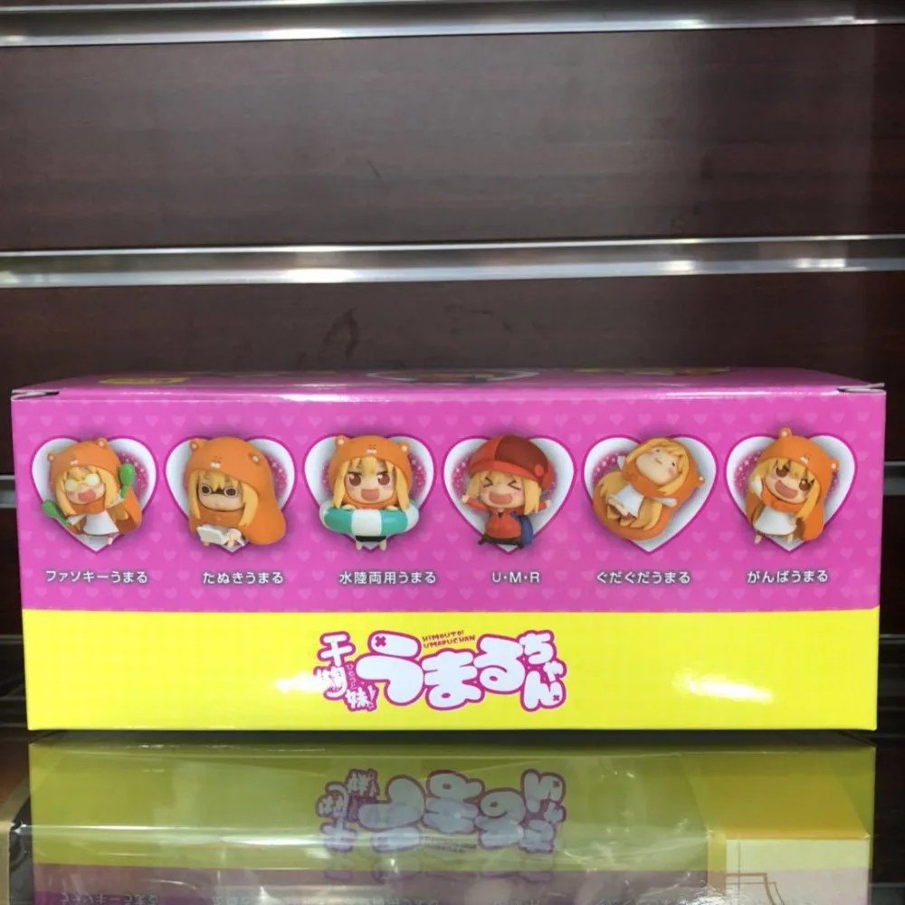 Anime Sankaku Head Himouto! Umaru-chan Himono Onna Doma Umaru PVC Action Figures Collectible Model Toys Doll 5cm 6pcs/set
Anime Sankaku Head Himouto! Umaru-chan Himono Onna Doma Umaru PVC Action Figures Collectible Model Toys Doll 5cm 6pcs/set
