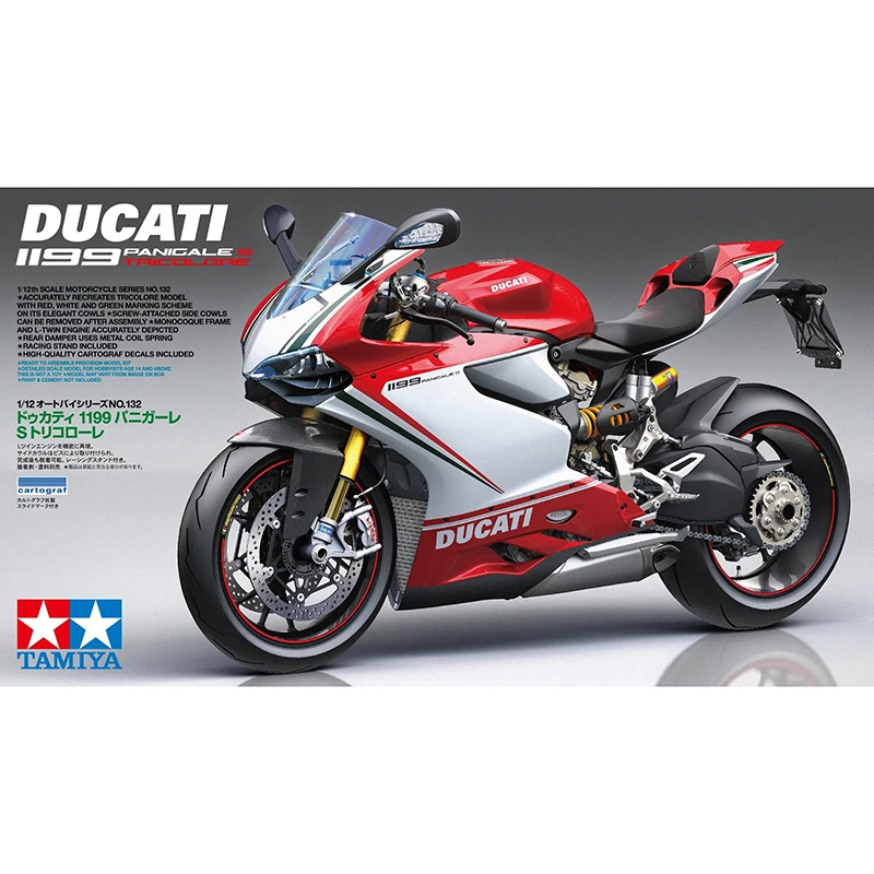 Тамия 1/12 DUCATI 14132 panigale S taicolore модель хобби 1199|Наборы для сборки моделей| |