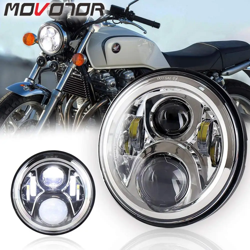 7 Inch Headlight LED Hornet 250 Headlight Hi/Lo Beam for Honda VTR250 X4 CB400sf NC39 NC42 CB750 Zephyr 400
7 Inch Headlight LED Hornet 250 Headlight Hi/Lo Beam for Honda VTR250 X4 CB400sf NC39 NC42 CB750 Zephyr 400