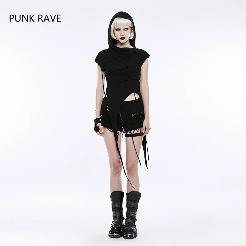Punk Rock Steampunk Irregular Stitching Cotton Casual Fashion Women T-Shirt Tops Hoodie Gothic OPT153
Punk Rock Steampunk Irregular Stitching Cotton Casual Fashion Women T-Shirt Tops Hoodie Gothic OPT153