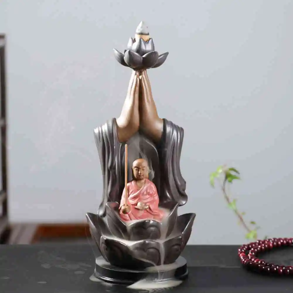 Backflow Incense Burner Smoke Waterfall Ganesha Incense Holder Traditional Chinese Aromatherapy Censer Decorative Buddha
Backflow Incense Burner Smoke Waterfall Ganesha Incense Holder Traditional Chinese Aromatherapy Censer Decorative Buddha