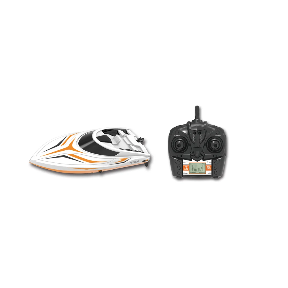TKKJ H105 RC Boat 1:16 2.4G 4CH High Speed Racing 25KM/H With Water Cooling System Toys |
