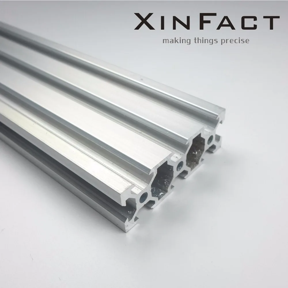 V слот рельс 2060 прозрачный анодированный Для OX CNC рельса алюминиевый профиль|ox