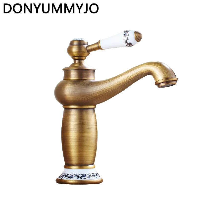 DONYUMMYJO Contemporary Antique Brass faucets Bathroom Sink Basin Faucet Mixer water Tap Home Improvement
DONYUMMYJO Contemporary Antique Brass faucets Bathroom Sink Basin Faucet Mixer water Tap Home Improvement