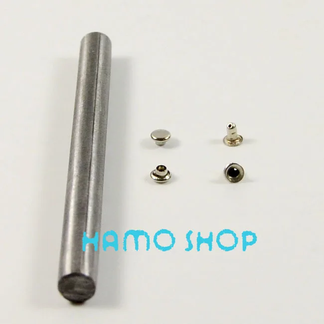 100pcs/lot 5mm Antique Brass Circle Flat Rivet Metal Spike Studs Craft DIY Fashion Biker Rapid Punk Rock With Tool Free Shipping
100pcs/lot 5mm Antique Brass Circle Flat Rivet Metal Spike Studs Craft DIY Fashion Biker Rapid Punk Rock With Tool Free Shipping