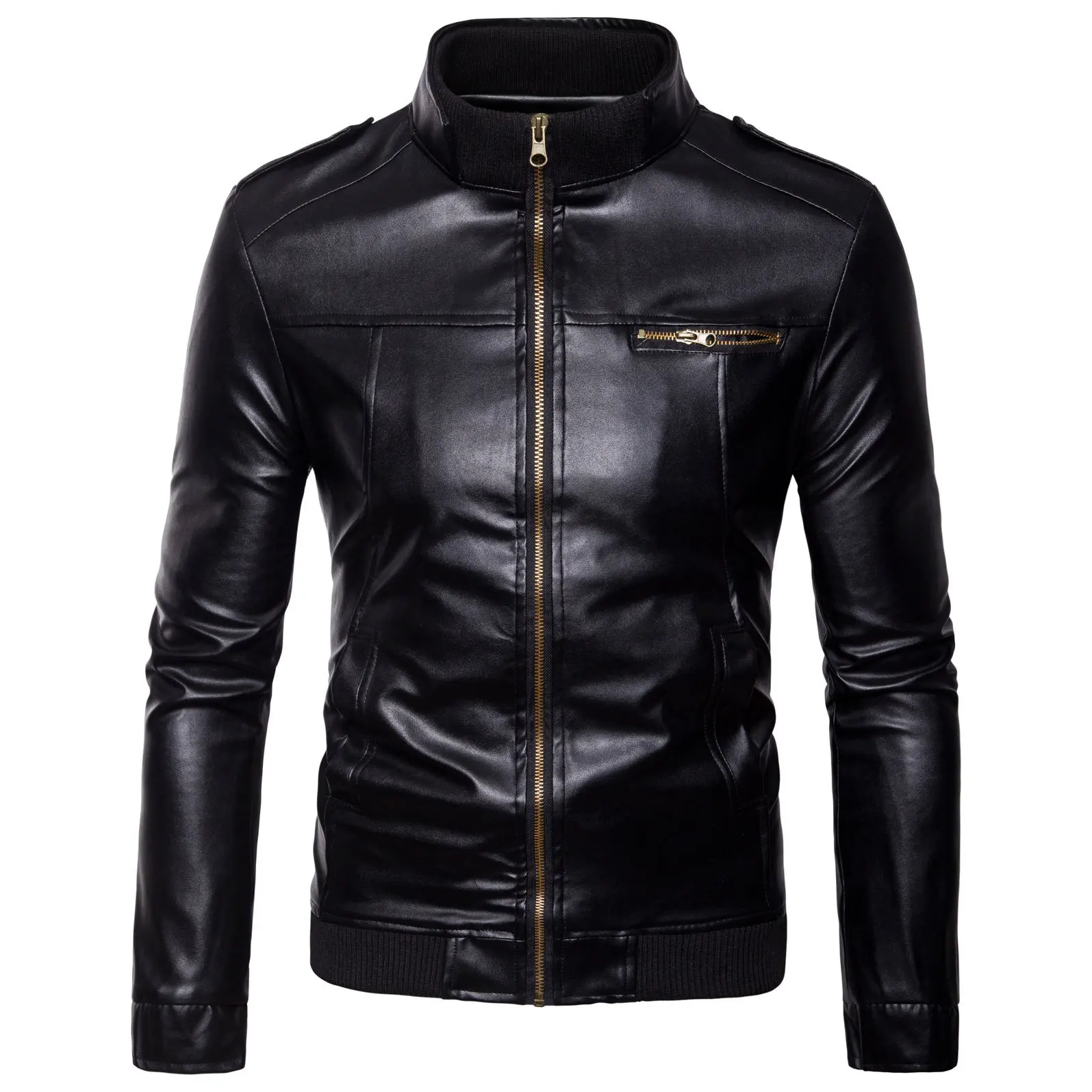 2020 fashion fur collar male horizontal zipper cultivate one's morality leisure washed leather
2020 fashion fur collar male horizontal zipper cultivate one's morality leisure washed leather