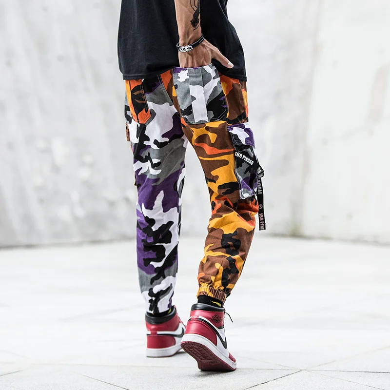 2019 Mens Fashion Splice joggers pants Camo pants Cargo pants Men Camo Pants Mens Trousers US Size M-XXL
2019 Mens Fashion Splice joggers pants Camo pants Cargo pants Men Camo Pants Mens Trousers US Size M-XXL