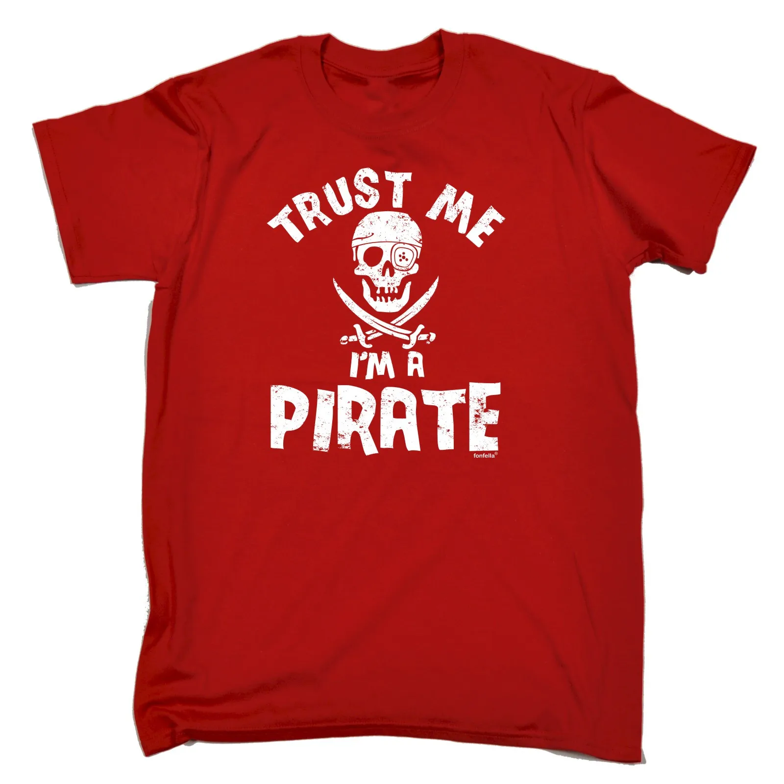 Футболка TRUST ME IM A PIRATE забавная футболка в подарок на день рождения для мужчин