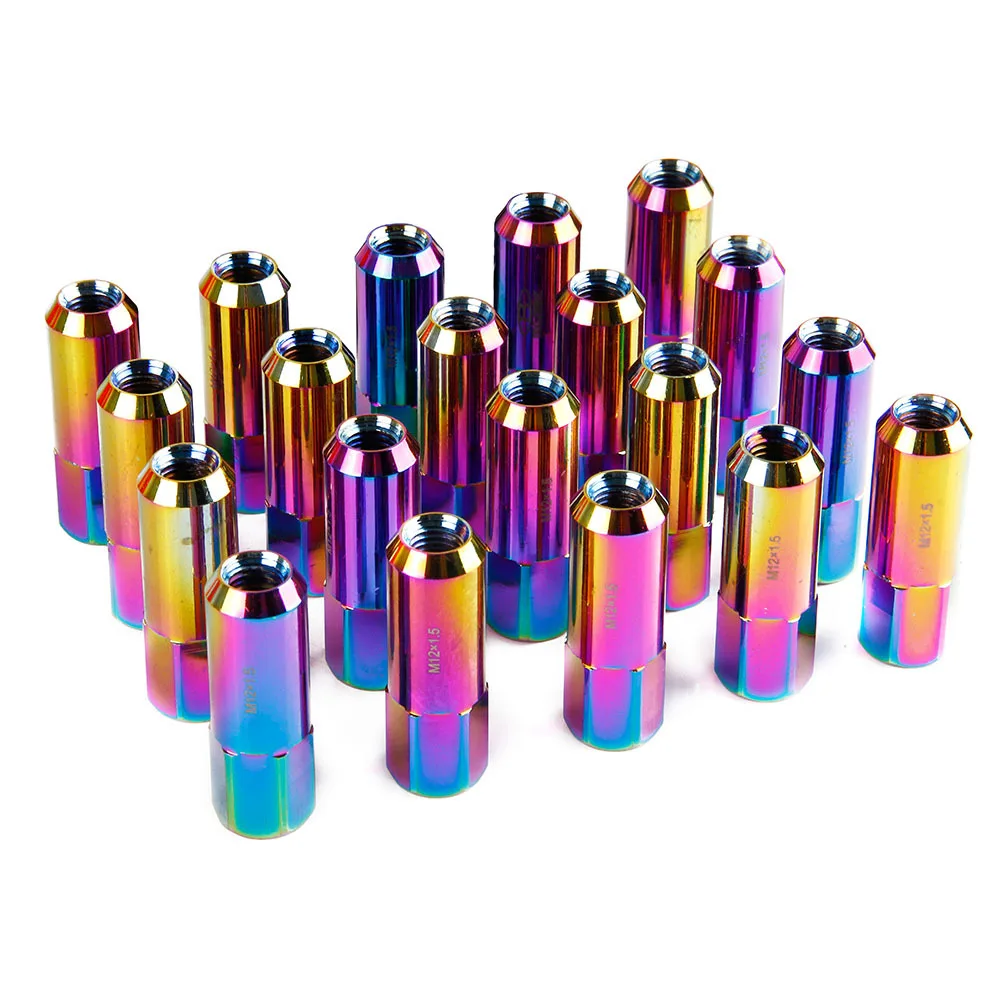 20pcs Colorful Professional Nut Screw Alloy Steel Car Modification Anti-theft Wheel Hub Nut
20pcs Colorful Professional Nut Screw Alloy Steel Car Modification Anti-theft Wheel Hub Nut