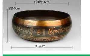 14cm MEDITATION HEALING GENUINE GLORIOUS OLD YOGA RARE TIBETAN SINGING BOWL copper Wholesale bronze Bowls Striker price Factory
14cm MEDITATION HEALING GENUINE GLORIOUS OLD YOGA RARE TIBETAN SINGING BOWL copper Wholesale bronze Bowls Striker price Factory
