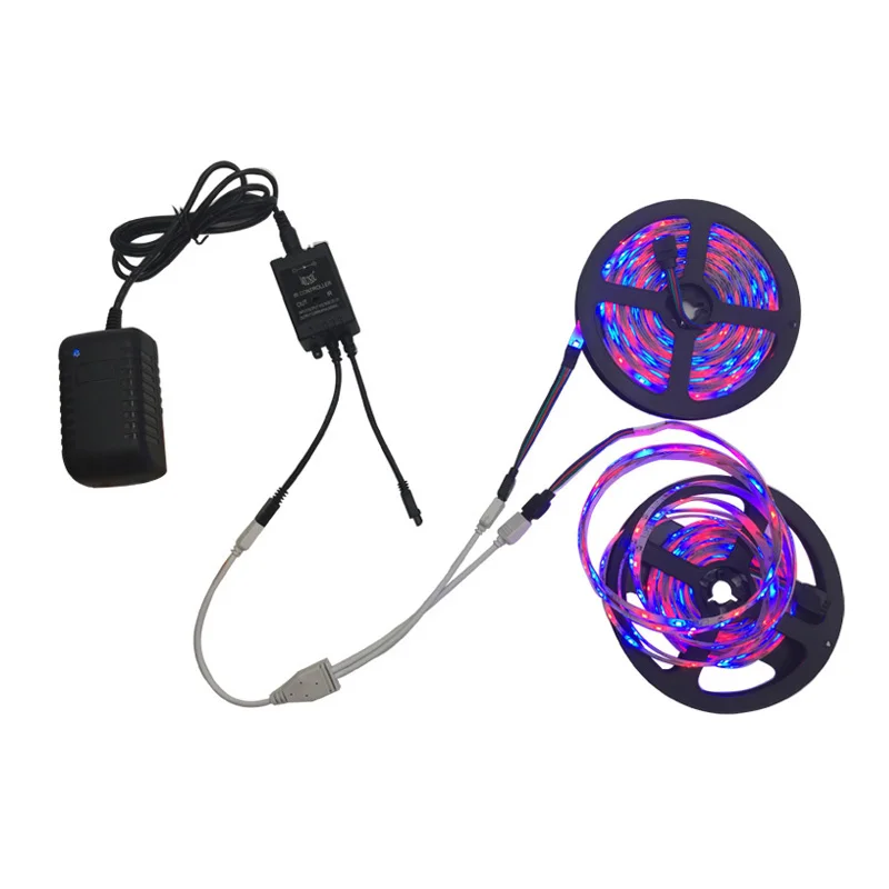 RGB светодиодный светильник 5050 2835 SMD 5 м 10 60 s/M DC12V гибкая Диодная лента с музыкальным