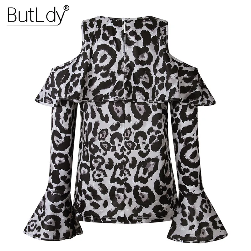 Leopard Print Blouse Shirt Women Off Shoulder Flare Sleeve Top Autumn Winter Fashion 2019 Ruffles Chiffon Shirt Womens Clothing
Leopard Print Blouse Shirt Women Off Shoulder Flare Sleeve Top Autumn Winter Fashion 2019 Ruffles Chiffon Shirt Womens Clothing
