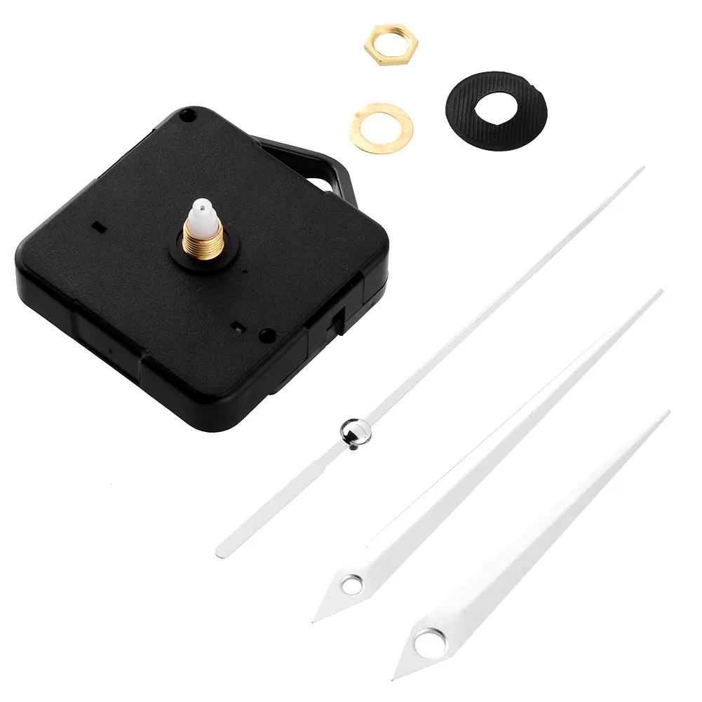 Quartz Clock Movement Mechanism Parts Silver Hands Repair Replacing Essential Tools Wall Clock Movement Mechanism
Quartz Clock Movement Mechanism Parts Silver Hands Repair Replacing Essential Tools Wall Clock Movement Mechanism