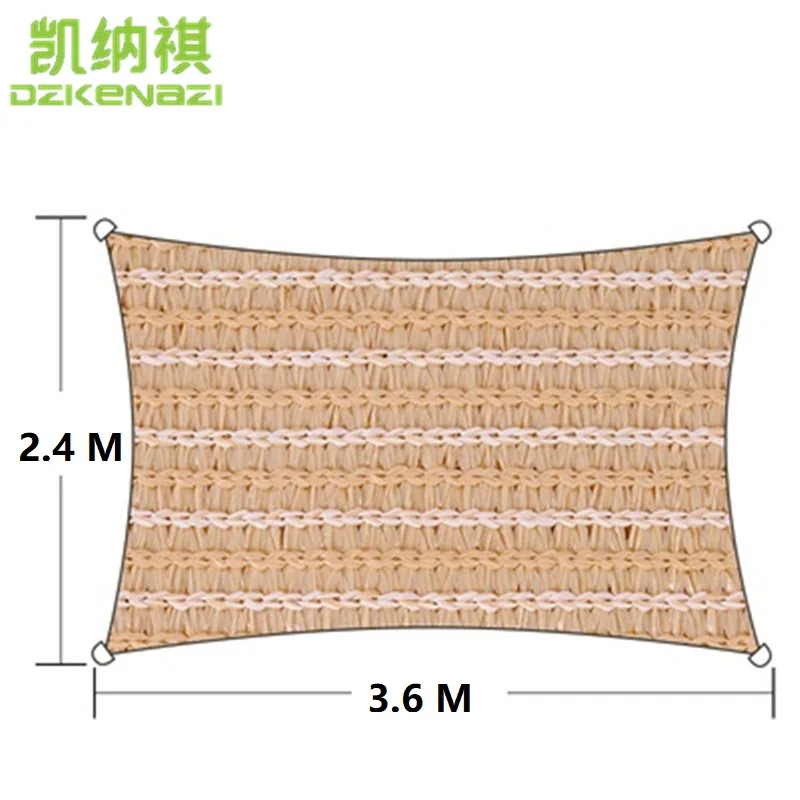 2.4 x 3.6 M Retangle Shade Sails Combination 95% UV HDPE Net used for Residential Garden Patio courtyard
2.4 x 3.6 M Retangle Shade Sails Combination 95% UV HDPE Net used for Residential Garden Patio courtyard