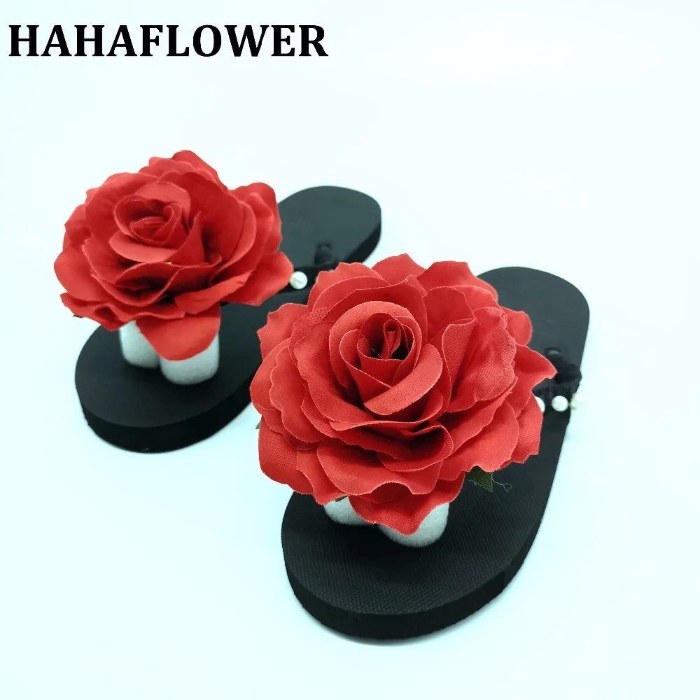 HAHAFLOWER women summer outdoor slippers flower flip flops slides house home red floral beach flop low flat seaside cool free s
HAHAFLOWER women summer outdoor slippers flower flip flops slides house home red floral beach flop low flat seaside cool free s