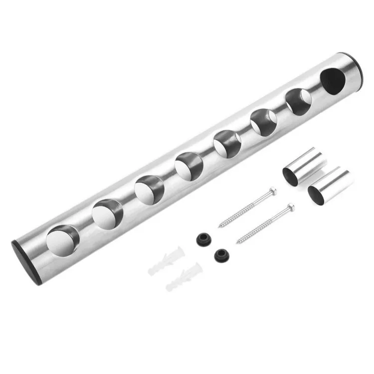 Professional Wall-Mount 12-Bottle Wine Rack Wine Bottle Holder Stainless Steel Home Decor
Professional Wall-Mount 12-Bottle Wine Rack Wine Bottle Holder Stainless Steel Home Decor